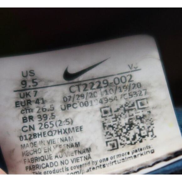 Nike Shoes Womens 9.5 Sneakers Athletic ZoomX Invisible Run Flyknit Black Pink - Picture 14 of 14